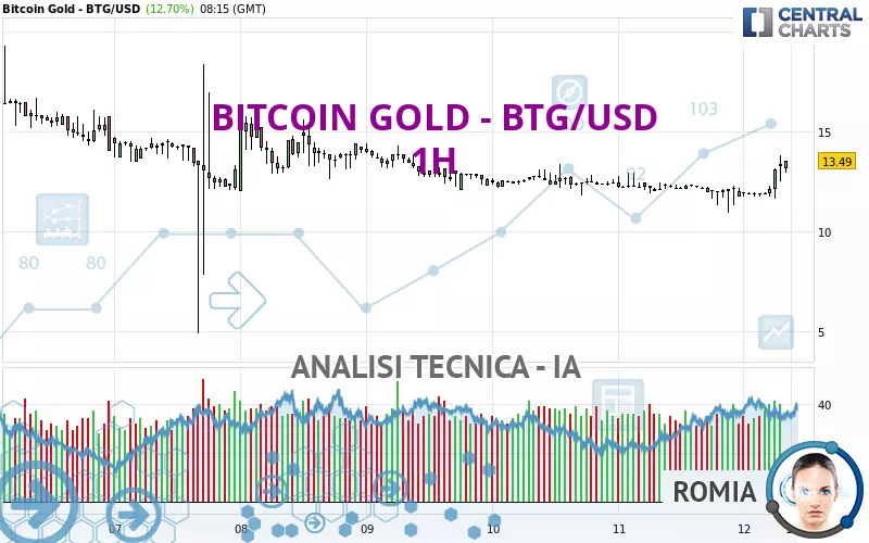 BITCOIN GOLD - BTG/USD - 1H