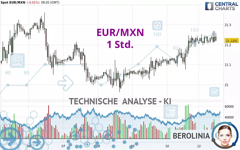 EUR/MXN - 1 Std.