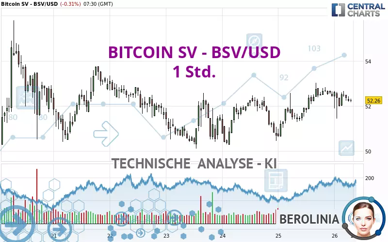 BITCOIN SV - BSV/USD - 1H