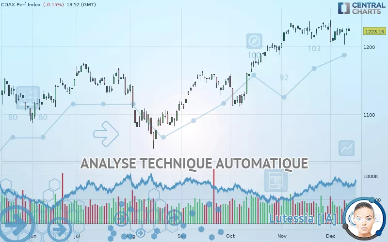 CDAX PERF INDEX - Journalier