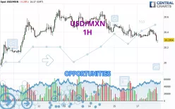 USD/MXN - 1 Std.