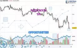 NZD/MXN - 1H