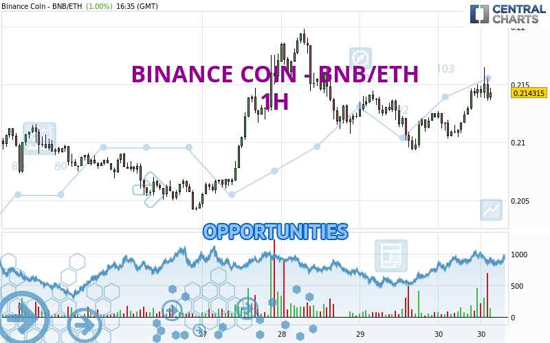 BINANCE COIN - BNB/ETH - 1H