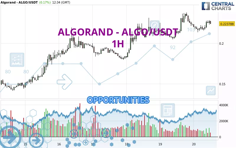 ALGORAND - ALGO/USDT - 1H