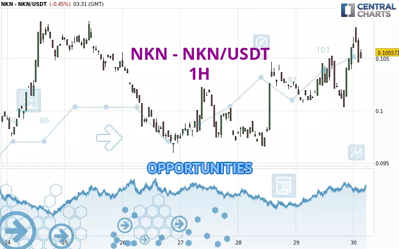 NKN - NKN/USDT - 1 uur