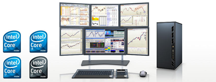Station de trading multi-écrans