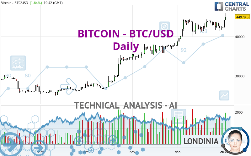 BITCOIN - BTC/USD quote - Financial instrument overview