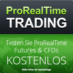 Eröffnen Sie ein ProRealTime konto zum Traden von Futures oder CFDs, um die beste Technologie zu nutzen