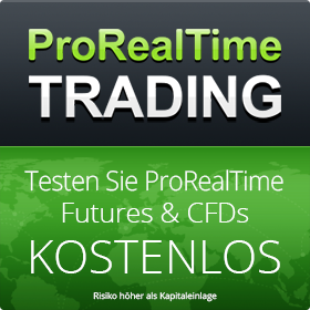 Eröffnen Sie ein ProRealTime konto zum Traden von Futures oder CFDs, um die beste Technologie zu nutzen