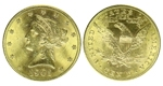 US10$ COIN GOLD VALUE CHF